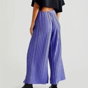 Free People Winona Pleated Flare Pants